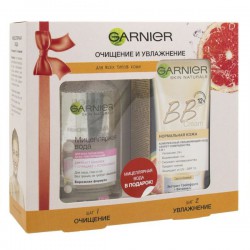 Набор Garnier Мицелярная вода для чувствительной кожи + биби крем  светло-бежевый 125 мл + 50 мл