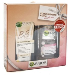 Набор Garnier BB-крем Секрет Совершенства для нормальной кожи + мицеллярная вода Экспертное очищение 50 мл + 125 мл