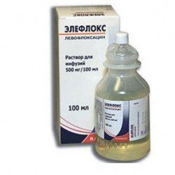 Элефлокс р-р д/инф. 5 мг/мл 100 мл 1 шт.