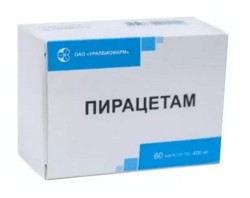 Пирацетам капс. 400 мг 60 шт.