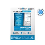 Набор, La Roche-Posay (Ля Рош-Позе) 50 мл + 15 мл + 3 мл арт. VRU16156 гель Эфаклар очищающий пенящийся + крем-гель Эфаклар Дуо+М тройной корректирующий + флюид солнцезащитный матирующий УФмьюн 400 SPF50+