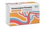 Лизиноприл Реневал, таблетки 5 мг 60 шт