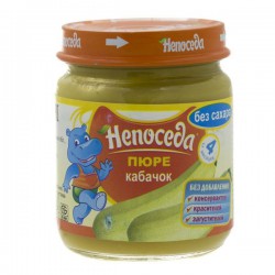 Пюре Непоседа кабачок без сахара с 4 мес 100 г