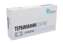 Тербинафин табл. 250 мг 10 шт.