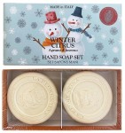 Набор, La Florentina (Ла Флорентина) 115 г 2 шт мыло туалетное твердое зимний цитрус