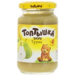 Пюре Топтышка груша с 4 мес 190 г